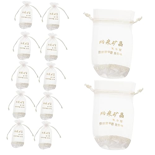 GREENADSCAPE Aktivkohle-kordelzugbeutel 25 Stück Mini-mullbeutel Für Schmuck Seife Ohrringe GREENADSCAPE Aktivkohle-kordelzugbeutel 25 Stück Mini-mullbeutel Für Schmuck Seife Ohrringe von GREENADSCAPE