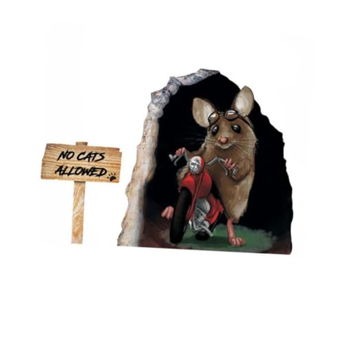 GREENADSCAPE 2 Stücke Pvc Cartoon Aufkleber Set Loch Dekorative Wandbild Für Wohnzimmer Kinderzimmer GREENADSCAPE 2 Stücke Pvc Cartoon Aufkleber Set Loch Dekorative Wandbild Für Wohnzimmer Kinderzimmer von GREENADSCAPE