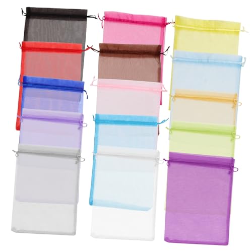 GREENADSCAPE 30 Stück Netzbeutel, Geschenkbeutel Für Partys, Kordelzugbeutel, Beutel, Süßigkeitenverpackungsbeutel, Organza Süßigkeitenbeutel, Süßigkeitenbeutel, Partygeschenkbeutel, von GREENADSCAPE