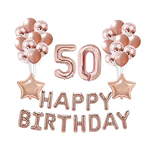 GREENADSCAPE 37 Teiliges Set Dekorative Luftballons Roségold Happy Birthday Ballons Buchstabenballons Zahlenballons Latexballons GREENADSCAPE 37 Teiliges Set Dekorative Luftballons Roségold Happy Birthday Ballons Buchstabenballons Zahlenballons Latexballons von GREENADSCAPE