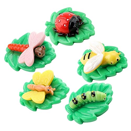 GREENADSCAPE 5 Stück Mikro Landschaftsornament Mini Zum Basteln Mini Insekten Anhänger Mini Insekt Zum Basteln Insekten Anhänger Für Die Schmuckherstellung Mini Figuren Miniatur Insekten GREENADSCAPE 5 Stück Mikro Landschaftsornament Mini Zum Basteln Mini Insekten Anhänger Mini Insekt Zum Basteln Insekten Anhänger Für Die Schmuckherstellung Mini Figuren Miniatur Insekten von GREENADSCAPE