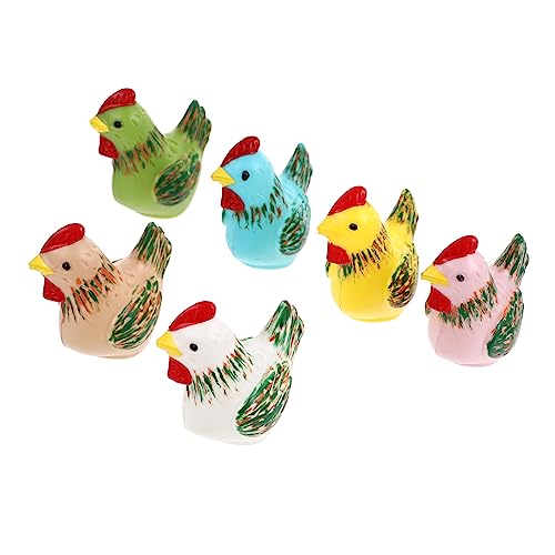 GREENADSCAPE 6 Stück Kunststoff-tierdeko Für Ostern Party-verzierung Festtags-tierfigur Tierornament Für Osterdekoration GREENADSCAPE 6 Stück Kunststoff-tierdeko Für Ostern Party-verzierung Festtags-tierfigur Tierornament Für Osterdekoration von GREENADSCAPE