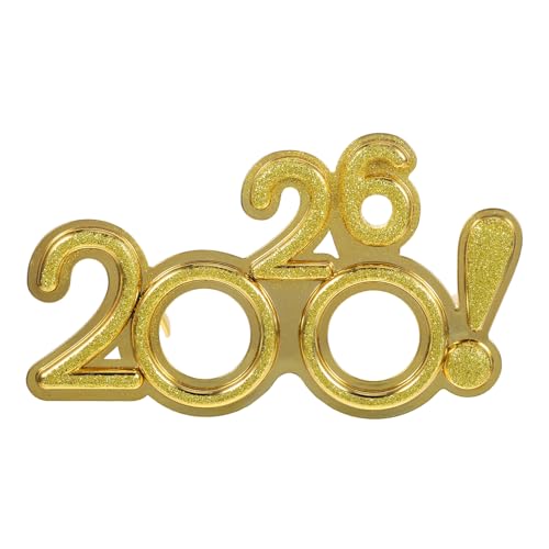 GREENADSCAPE Abschlussbrille Aus Kunststoff Für 2026: Silvesterparty-brille, Dekoration Für Feiertagspartys – Brillen Für Festliche Feiern, Foto-requisiten GREENADSCAPE Abschlussbrille Aus Kunststoff Für 2026: Silvesterparty-brille, Dekoration Für Feiertagspartys – Brillen Für Festliche Feiern, Foto-requisiten von GREENADSCAPE