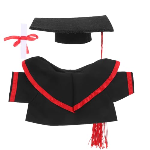 GREENADSCAPE Abschlusskostüm für Puppen Tierkostüme Puppenkleidung Accessoires Kleidung Requisiten Kleidung Münzgeld Sparschwein Tieranzüge grad Plüschtierkleidung Abschlusstierplüsch Stoff rot GREENADSCAPE Abschlusskostüm für Puppen Tierkostüme Puppenkleidung Accessoires Kleidung Requisiten Kleidung Münzgeld Sparschwein Tieranzüge grad Plüschtierkleidung Abschlusstierplüsch Stoff rot von GREENADSCAPE
