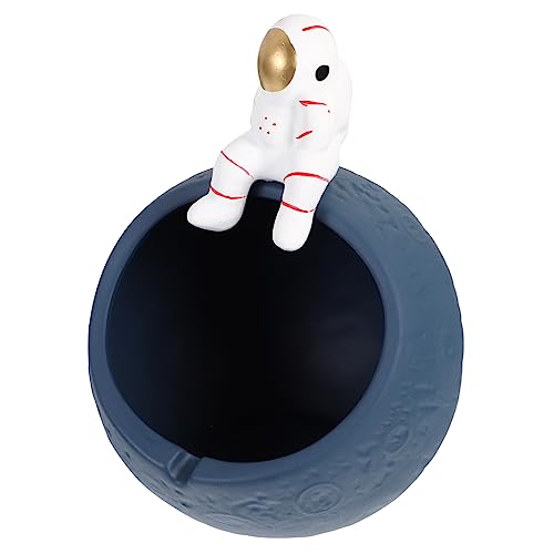 GREENADSCAPE Astronauten-Schale Für Schlüssel Mit Süßigkeiten Raumschiff-Ornament Für Haushalt Dekoration Partygeschenk Tischstatue GREENADSCAPE Astronauten-Schale Für Schlüssel Mit Süßigkeiten Raumschiff-Ornament Für Haushalt Dekoration Partygeschenk Tischstatue von GREENADSCAPE