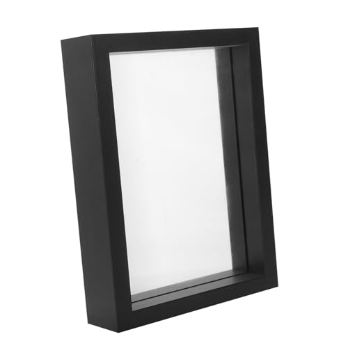 GREENADSCAPE Doppelseitiger Glas Fotorahmen, Holz Fotorahmen, Bilderrahmen, Trockenblumen Präsentationsrahmen, Foto Präsentationsrahmen, Klarglasrahmen, Proben Präsentationsrahmen, von GREENADSCAPE
