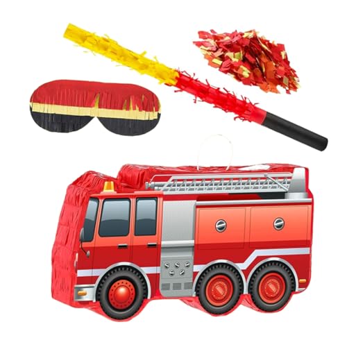 GREENADSCAPE Feuerwehrwagen -pina -turm Feuerwehrwagen Für Geburtstagsfeier Dekorationen Party-piñata Pinata- Für Pinata-stuffer- Piñata Zum Kindergeburtstag Rot Papier GREENADSCAPE Feuerwehrwagen -pina -turm Feuerwehrwagen Für Geburtstagsfeier Dekorationen Party-piñata Pinata- Für Pinata-stuffer- Piñata Zum Kindergeburtstag Rot Papier von GREENADSCAPE