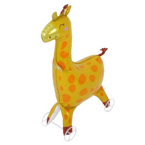 GREENADSCAPE Aufblasbare Giraffen-Dekorationen Dschungel-Party-Requisiten Ballon mit Tiermuster einfacher Aufbau für Geburtstagsfeiern GREENADSCAPE Aufblasbare Giraffen-Dekorationen Dschungel-Party-Requisiten Ballon mit Tiermuster einfacher Aufbau für Geburtstagsfeiern von GREENADSCAPE