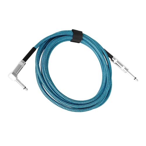 GREENADSCAPE Gitarrenkabel Gitarrenkabel Musikinstrumente Zubehör Gitarren Patchkabel Rauschunterdrückung Verbindungskabel Bass Effektkabel Musikinstrument Effektkabel Gitarrenzubehör von GREENADSCAPE