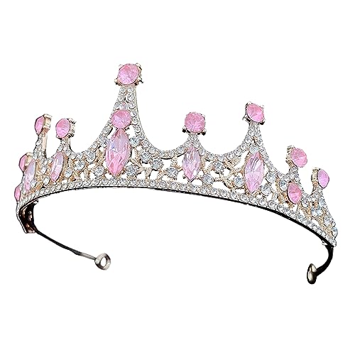 GREENADSCAPE Glitzernde Kristallkrone Für ädchen Geburtstags Stirnband Mit Rhinestones Ideales Kostü Accessoire Für Partys Fotografie Und Bühnenauftritte Zartem Goldpink GREENADSCAPE Glitzernde Kristallkrone Für ädchen Geburtstags Stirnband Mit Rhinestones Ideales Kostü Accessoire Für Partys Fotografie Und Bühnenauftritte Zartem Goldpink von GREENADSCAPE