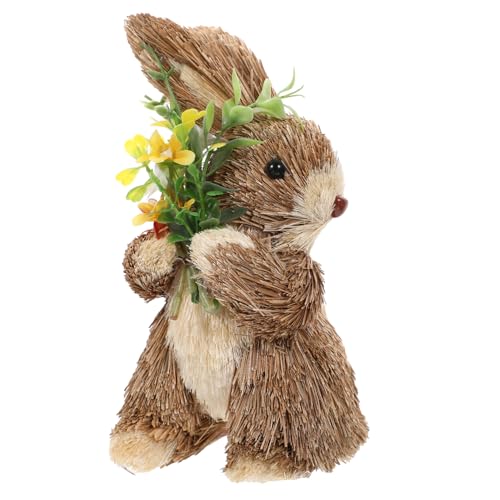 GREENADSCAPE Handgefertigter Strohkaninchen Dekorationsartikel Wunderschönes Geflochtenes Tierornament Für Den Tisch Rustikale Deko Für Wohnzimmer Und Garten Ideales Für GREENADSCAPE Handgefertigter Strohkaninchen Dekorationsartikel Wunderschönes Geflochtenes Tierornament Für Den Tisch Rustikale Deko Für Wohnzimmer Und Garten Ideales Für von GREENADSCAPE