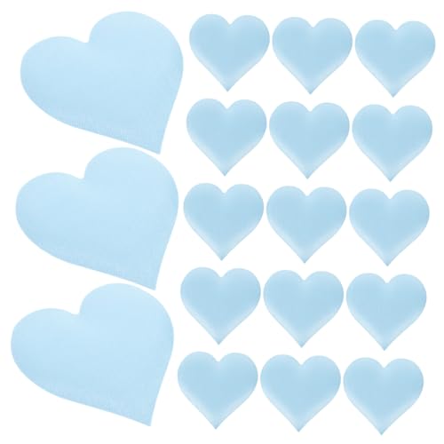 GREENADSCAPE 500 Stück Herzform-blütenblätter-konfetti Für Hochzeitstag-valentinstag-dekoration Rot Himmelblau GREENADSCAPE 500 Stück Herzform-blütenblätter-konfetti Für Hochzeitstag-valentinstag-dekoration Rot Himmelblau von GREENADSCAPE
