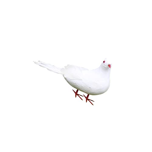 GREENADSCAPE Große Friedenstauben Realistische Künstliche Vogeldekoration Für Hochzeiten Verlobungen Abschlussfeiern GREENADSCAPE Große Friedenstauben Realistische Künstliche Vogeldekoration Für Hochzeiten Verlobungen Abschlussfeiern von GREENADSCAPE
