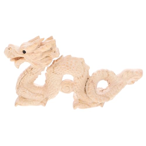 GREENADSCAPE Holz Drachenstatue Für Schreibtisch Innenbereich Chinesisches Drachendekor Ornament Filigrane Verarbeitung Wohndekorationen GREENADSCAPE Holz Drachenstatue Für Schreibtisch Innenbereich Chinesisches Drachendekor Ornament Filigrane Verarbeitung Wohndekorationen von GREENADSCAPE