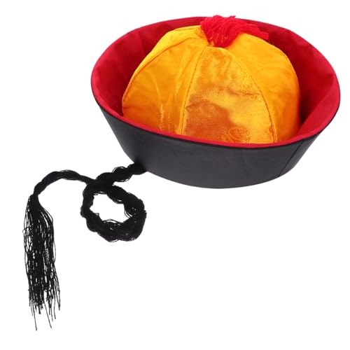 GREENADSCAPE Kopfschmuck Für Antike Paläste, Hut Im Traditionellen Stil, Asiatischer Zopfhut, Hanfu Kopfschmuck, Partyhut Im Chinesischen Stil, Kostümzubehör, Performance Hut, Requisite, von GREENADSCAPE