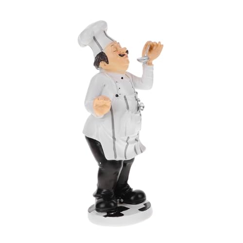 GREENADSCAPE Harz-koch-Ornament-Statue Im Einzigartigen Stil Für Zuhause Küche Café Konditorei- GREENADSCAPE Harz-koch-Ornament-Statue Im Einzigartigen Stil Für Zuhause Küche Café Konditorei- von GREENADSCAPE