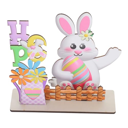 GREENADSCAPE Ostern Decor Zeichen Holz Bunny Eier Home Office Tisch Ornament Für Frühling GREENADSCAPE Ostern Decor Zeichen Holz Bunny Eier Home Office Tisch Ornament Für Frühling von GREENADSCAPE