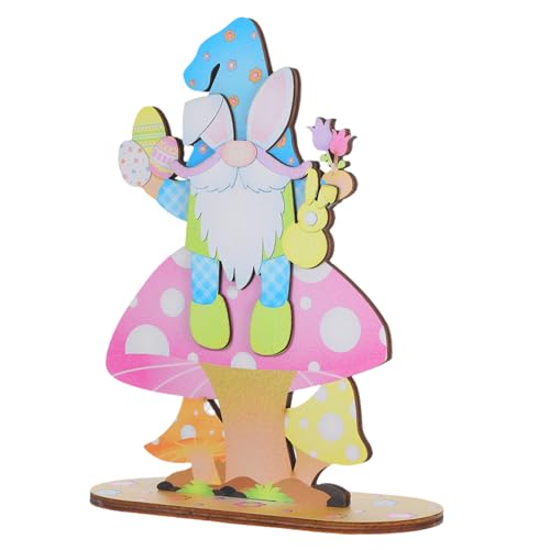 GREENADSCAPE Wohnkultur Ostern Holz GNOME Statue Frühling Mittelstücke Rustikalen Tisch Ornament Indoor GNOME GREENADSCAPE Wohnkultur Ostern Holz GNOME Statue Frühling Mittelstücke Rustikalen Tisch Ornament Indoor GNOME von GREENADSCAPE
