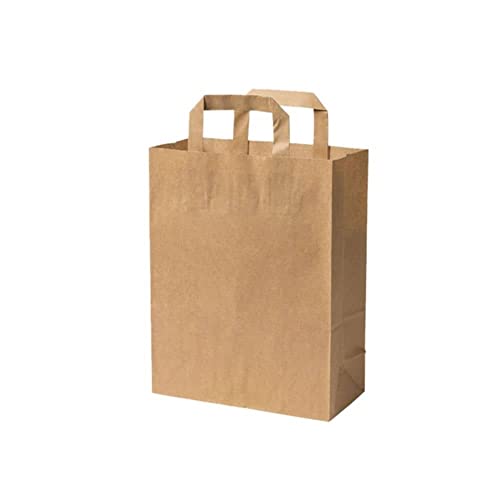 GREENBOX Umweltschonende Papier Tragetaschen groß I Papiertüten Geschenktüten Papiertragetaschen biologisch abbaubar, kompostierbar I 25 x braune Papier Tüten 22 x 10 x 28 cm GREENBOX Umweltschonende Papier Tragetaschen groß I Papiertüten Geschenktüten Papiertragetaschen biologisch abbaubar, kompostierbar I 25 x braune Papier Tüten 22 x 10 x 28 cm von GREENBOX
