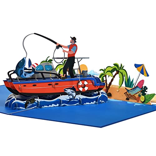 GREETING ART Pop Up Karte Angeln,Pop Up Karte Geburtstag,Geburtstagskarten,Angler, Fischer, Angel Gutschein, Angelsport, Anglergeschenk, 3d Klappkarte, Pop Up Karte, Glückwunschkarte, Grußkarte GREETING ART Pop Up Karte Angeln,Pop Up Karte Geburtstag,Geburtstagskarten,Angler, Fischer, Angel Gutschein, Angelsport, Anglergeschenk, 3d Klappkarte, Pop Up Karte, Glückwunschkarte, Grußkarte von GREETING ART
