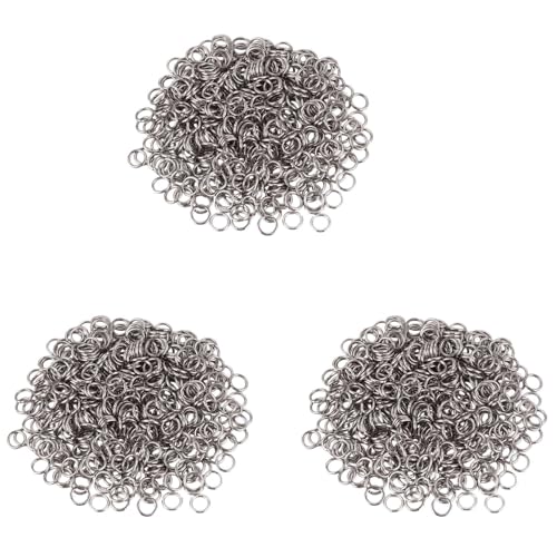 GREOHNMPAW 1500 Offene Biegeringe Aus Edelstahl, 7 mm Durchmesser Ergebnisse von GREOHNMPAW