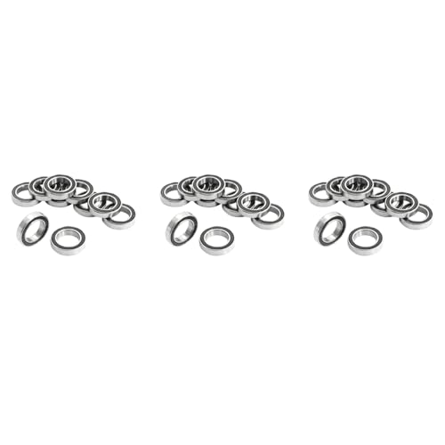 GREOHNMPAW 30 Stücke 6802-15X24X5mm Metall Abgeschirmt Abgedichtete Rillenkugellager GREOHNMPAW 30 Stücke 6802-15X24X5mm Metall Abgeschirmt Abgedichtete Rillenkugellager von GREOHNMPAW