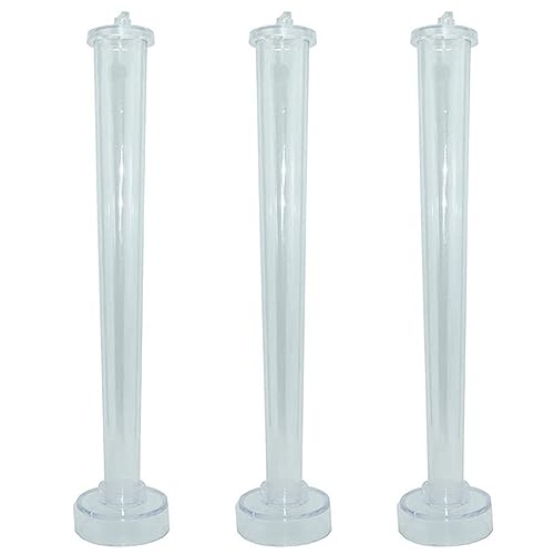 GREOHNMPAW 3X Kerzenformen Langlebige Kerzenformen Zur Herstellung von Kerzen Classic Tall Taper Mould von GREOHNMPAW