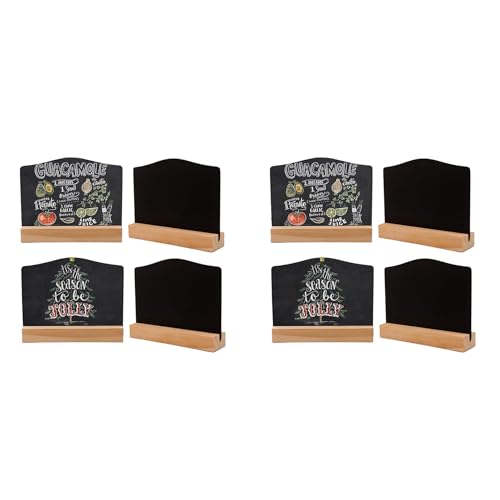 GREOHNMPAW 8 STÜCKE Mini Tafel für Kreide Schild, Lebensmittel Etiketten Message Board für Restaurant Hochzeit von GREOHNMPAW