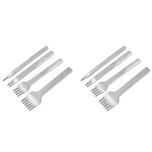 GREOHNMPAW 8x SchnüRung NäHen MeißEl Set DIY Leder Werkzeug 4Mm Diamant Locher für Leder 1/2/4/6 Perforieren NäHen Werkzeuge GREOHNMPAW 8x SchnüRung NäHen MeißEl Set DIY Leder Werkzeug 4Mm Diamant Locher für Leder 1/2/4/6 Perforieren NäHen Werkzeuge von GREOHNMPAW