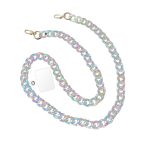 GRFIT Handykette, 120 cm, Halskette für Handy, Telefonkette, Telefonkette, Umhängeband für Telefon, Halsumfang 120 cm GRFIT Handykette, 120 cm, Halskette für Handy, Telefonkette, Telefonkette, Umhängeband für Telefon, Halsumfang 120 cm von GRFIT