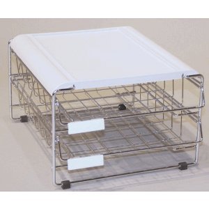 Grieshaber Briefablage-Gestell 2 Körbe Längsformat B4 chrom Grieshaber Briefablage-Gestell 2 Körbe Längsformat B4 chrom von GRIESHABER