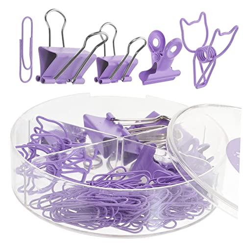 GRIRIW 1 Box Mit Langer Klammer Büroklammer Jumbo Büroklammern Jumbo Binderclips Büro Sortierbedarf Büroklammern Büro Geldordner Dokumentenklammern Büro Binderclips Metall von GRIRIW