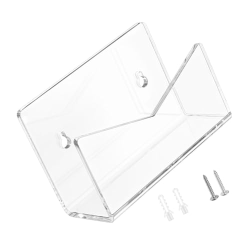 GRIRIW 1 Satz Acryl Briefablage Organizer für Schreibtisch Transparenter Mail Holder für Briefe Dokumente und Post Stilvoller Aufbewahrungsregal für Büro Zuhause und Schule GRIRIW 1 Satz Acryl Briefablage Organizer für Schreibtisch Transparenter Mail Holder für Briefe Dokumente und Post Stilvoller Aufbewahrungsregal für Büro Zuhause und Schule von GRIRIW