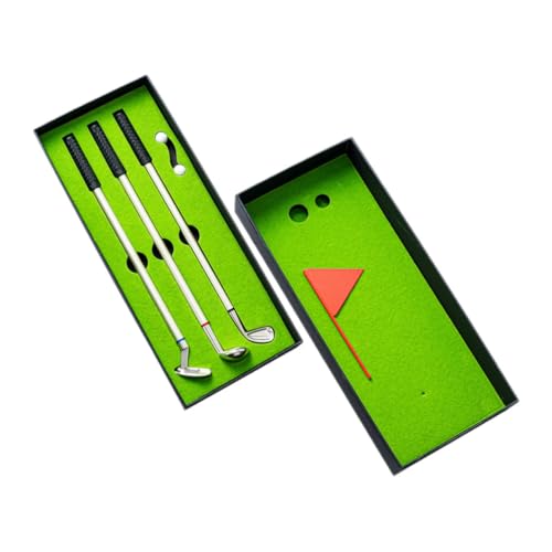 GRIRIW 1 Satz Golfgeschenke Vereine lustiges Desktop-Spiel Golfschläger-Kit personalisiert Mini Tisch Golf Geschenkset Golfstift kugelschreiber Strumpffüller für Männer Golf-Stifte Metall GRIRIW 1 Satz Golfgeschenke Vereine lustiges Desktop-Spiel Golfschläger-Kit personalisiert Mini Tisch Golf Geschenkset Golfstift kugelschreiber Strumpffüller für Männer Golf-Stifte Metall von GRIRIW