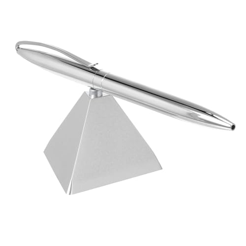 GRIRIW 1 Satz Stift Unterschreiben Büro Füllfederhalter Geschenkt Zappeln Schwebender Stift Unterschrift Magnetischer Schwebestift Magnetschwebestift Männer Einziehbar Silver Metall von GRIRIW