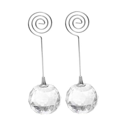 GRIRIW 1 Stück Fotohalter bürodeko büro dekoration office decoration party sachen fotoregal Beachten Sie den Fotocliphalter Namensträger tischdeckenklammern Hinweisclip Herz Halter Weiß von GRIRIW