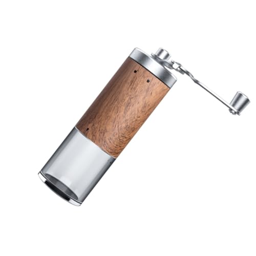 GRIRIW 1 Stück Handkaffeemühle Portable Kaffeebohnenmahlwerk für Zuhause Camping und Reisen Einfach zu Reinigen aus Langlebigem Material Gefertigt von GRIRIW