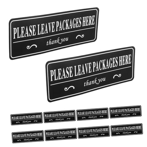 GRIRIW 10 Blatt Paketablage Aufkleber Selbstklebendes Wasserdichtes Vinylschild für Haustür und Büro Wetterfest Hohe Sichtbarkeit und Einfache Anbringung GRIRIW 10 Blatt Paketablage Aufkleber Selbstklebendes Wasserdichtes Vinylschild für Haustür und Büro Wetterfest Hohe Sichtbarkeit und Einfache Anbringung von GRIRIW