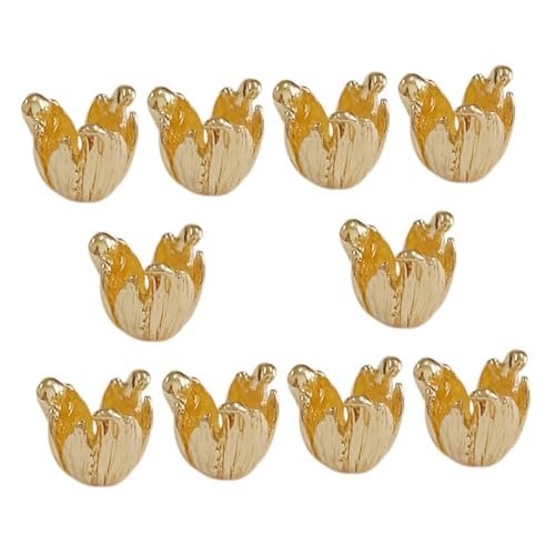 GRIRIW 10 Stück Alloy Flower Bead Caps für Schmuckherstellung Langlebige Spacer Charms Fein Gestaltete Diy Perlenkappen für Armbänder Halsketten Ohrringe Geeignet für Anfänger und Profis GRIRIW 10 Stück Alloy Flower Bead Caps für Schmuckherstellung Langlebige Spacer Charms Fein Gestaltete Diy Perlenkappen für Armbänder Halsketten Ohrringe Geeignet für Anfänger und Profis von GRIRIW