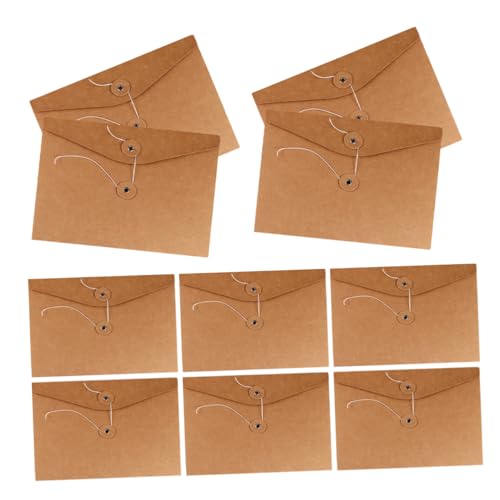 GRIRIW 10 Stück Teiliges Kraftpapier Dokumententaschen aus Extra Dickem Kraftpapier mit Schnurverschluss Robuste Papiertüten für Effiziente Archivierung und Sicheren Schutz Wichtiger GRIRIW 10 Stück Teiliges Kraftpapier Dokumententaschen aus Extra Dickem Kraftpapier mit Schnurverschluss Robuste Papiertüten für Effiziente Archivierung und Sicheren Schutz Wichtiger von GRIRIW