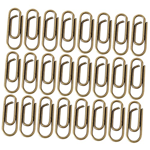 GRIRIW 100 Stück Büroklammer Büroklammer Papierclip Papierklammern mit Zinken geformt Büroklammern für Dokumentenpapier büroartikel büromaterial kleine Büroklammern Schulbedarf Metall GRIRIW 100 Stück Büroklammer Büroklammer Papierclip Papierklammern mit Zinken geformt Büroklammern für Dokumentenpapier büroartikel büromaterial kleine Büroklammern Schulbedarf Metall von GRIRIW