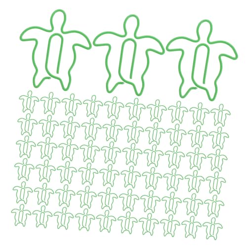 GRIRIW 120 Stück Teiliges Meeresschildkröten Büroklammern Niedliche Rutschfeste Tierform Metallklammern Einzigartige Dokumentenhalter für Büro Schule und Kreative Organisation GRIRIW 120 Stück Teiliges Meeresschildkröten Büroklammern Niedliche Rutschfeste Tierform Metallklammern Einzigartige Dokumentenhalter für Büro Schule und Kreative Organisation von GRIRIW
