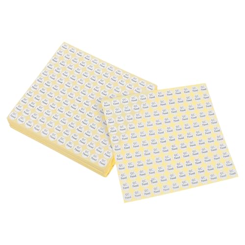 GRIRIW 150 Blatt Pass Das Inspektionsetikett Inspektionstags Aufkleber Für Die Verpackung Selbstklebendes Etikettenpapier Qc-etiketten Aufkleber Aus Beschichtetem Papier Weiß GRIRIW 150 Blatt Pass Das Inspektionsetikett Inspektionstags Aufkleber Für Die Verpackung Selbstklebendes Etikettenpapier Qc-etiketten Aufkleber Aus Beschichtetem Papier Weiß von GRIRIW