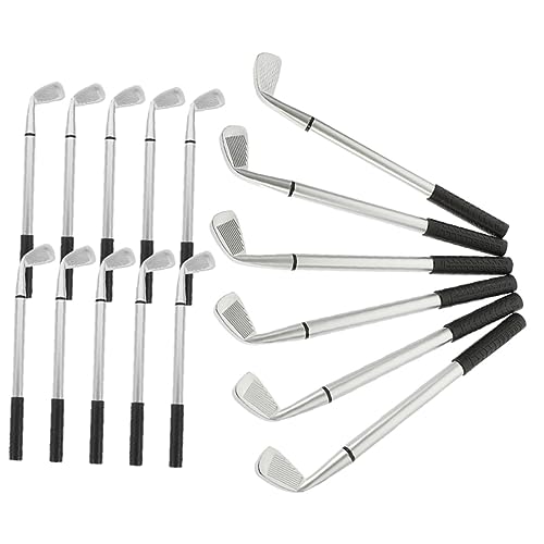 GRIRIW 16Stücke Golf Kugelschreiber Hochwertige Metall Golf Stifte Für Golfer Golfplatz Design Geschenkidee Für Golffans Und Schulbedarf von GRIRIW