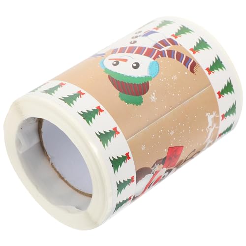 GRIRIW 1Rolle Entzückendes Grenzpapier Für Weihnachtsdekoration Selbstklebende Blackboard Randverkleidung Für Klassenzimmer Und Kreative Bastelprojekte Festliches von GRIRIW
