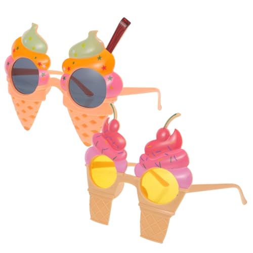 GRIRIW 2 Stück Eiszapfenbrille Eiscreme Sonne Lustig Sommer-strandbrille Gläser Neuartige Partybrille Abschlussfeier Brille Hawaiianisches Accessoires Sommer-hawaii-partybrille Plastik GRIRIW 2 Stück Eiszapfenbrille Eiscreme Sonne Lustig Sommer-strandbrille Gläser Neuartige Partybrille Abschlussfeier Brille Hawaiianisches Accessoires Sommer-hawaii-partybrille Plastik von GRIRIW