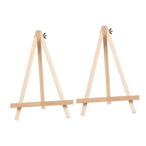 GRIRIW 2 Stück Mini Staffelei Holz Kleine Tischstaffelei aus Leichtem Holz Tragbar für Malen Leinwand Bilderrahmen Werbung Partydekoration Büropräsentationen und Ausstellungen GRIRIW 2 Stück Mini Staffelei Holz Kleine Tischstaffelei aus Leichtem Holz Tragbar für Malen Leinwand Bilderrahmen Werbung Partydekoration Büropräsentationen und Ausstellungen von GRIRIW
