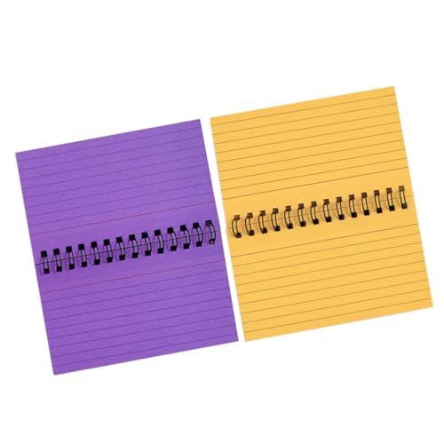 GRIRIW 2 Stück Seitenreiter Notizpolster Winzig Notizbuch Mit Spiraltasche Notizbilder Kleines Spiralheft Registerkarten Mini Taschennotizbuch Praktische Memo -pads Party Spiral- Papier GRIRIW 2 Stück Seitenreiter Notizpolster Winzig Notizbuch Mit Spiraltasche Notizbilder Kleines Spiralheft Registerkarten Mini Taschennotizbuch Praktische Memo -pads Party Spiral- Papier von GRIRIW