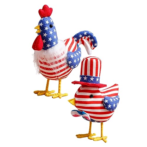 GRIRIW 2 Stück Unabhängigkeitstag Puppe Dekoration zum unabhängigkeitstag Dekorationen zum unabhängigkeitstag Party Sachen tischdeko esstisch Patriotische Truthahnpuppe Desktop-Ornament GRIRIW 2 Stück Unabhängigkeitstag Puppe Dekoration zum unabhängigkeitstag Dekorationen zum unabhängigkeitstag Party Sachen tischdeko esstisch Patriotische Truthahnpuppe Desktop-Ornament von GRIRIW