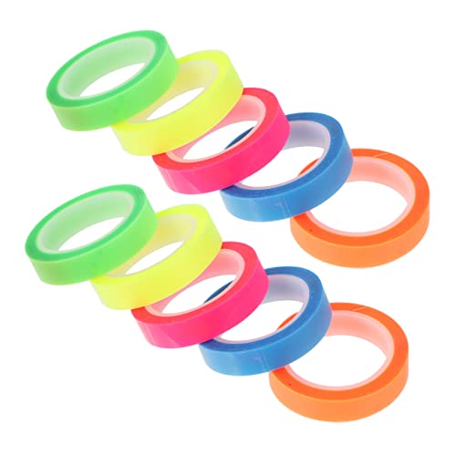 GRIRIW 20 Rollen Transparente Highlight Tapes Wasserdichte Selbstklebende Seitenmarker für Notizbücher Markieren und Hervorheben von Texten GRIRIW 20 Rollen Transparente Highlight Tapes Wasserdichte Selbstklebende Seitenmarker für Notizbücher Markieren und Hervorheben von Texten von GRIRIW